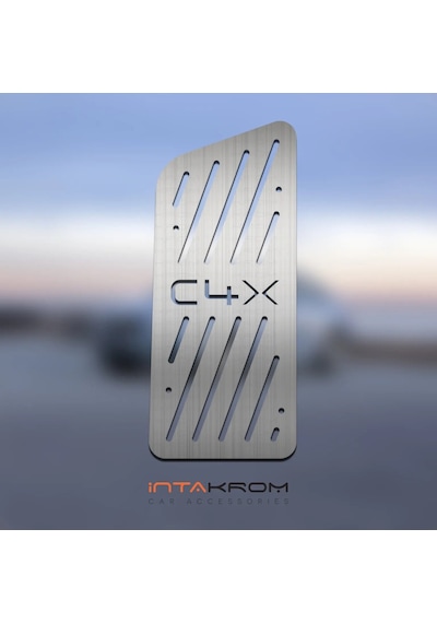 Citroen C4x Krom Ayak Dinlendirme Pedalı 2021 Ve Üzeri