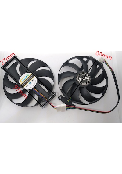Fdc10H12S9 C For Asus Gtx 1660 Super 1660Ti 2060 2070 Dual Evo Gr
