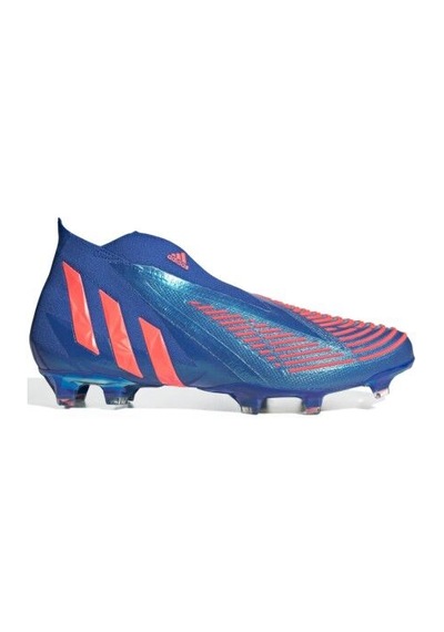 Adidas Predator Edge+ Fg Hi-res Blue/turbo Futbol Kramponu Gz9002 Erkek: 8 / Kadın: 9 Mavi