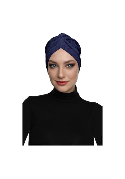 Elysianfidan Çapraz Fitilli Penye Lacivert Hazır Türban Tesettür Havuz Bonesi Lacivert Elysianfidan Çapraz Fitilli Penye Lacivert Hazır Türban Tesettür Havuz Bonesi Lacivert