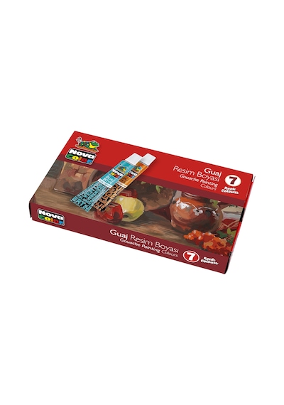 Nova Color Nc-101 Guaj Boya Tüp 7 Li Takım N11.152