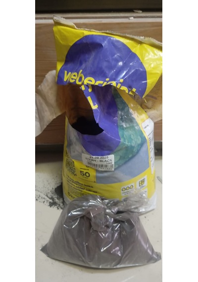 3 Kg Weber Jointsil Siyah Derz Dolgu