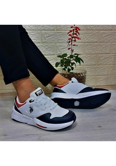 U.S. Polo Assn. U.s.polo Vıce Beyaz-laci Fuspetli Spor Ayakkabı 001