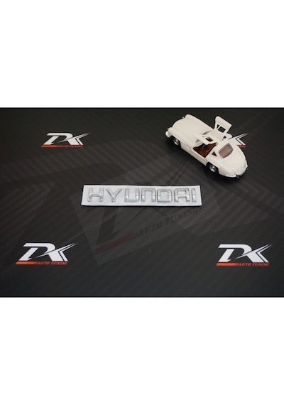 Hyundai Krom Bagaj 3m 3d Krom Abs Logo Amblem