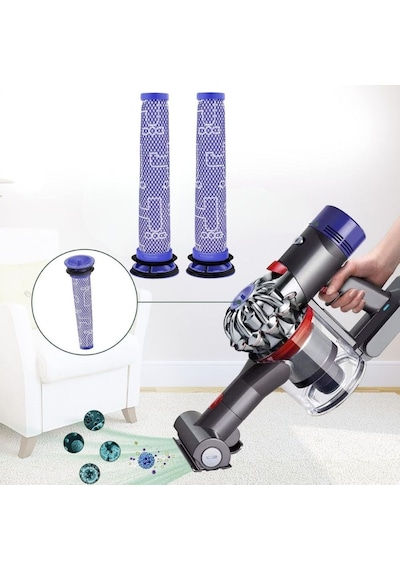 Dyson V6 V7 V8 Uyumlu Dc58, Dc59, Dc6, Dc74 İle Ön Filtre 2'li