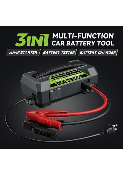 Tr Jtc4250 12v/220v 4250amp Lifepo4 Akıllı Akü Test + Akü Takviye + Akü Şarj Cihazı