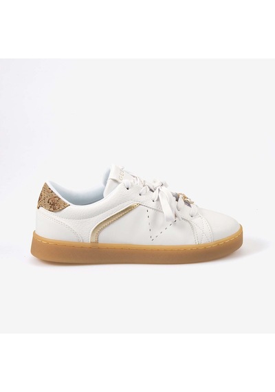 Guess Kadın Vegan Spor & Sneaker Ayakkabı Flfja2ele12 Beyaz