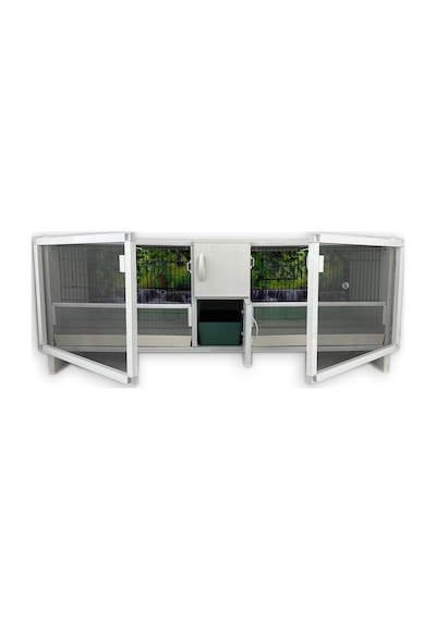 İstanbul Kafes Model M02y-Oy Pvc Kuş Dolabı