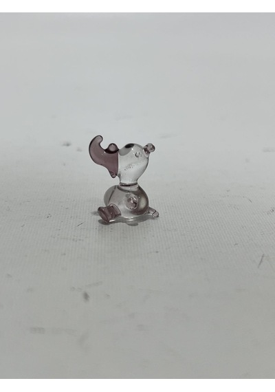 El Yapımı Mini Murano Cam Gergedan Biblo A162-12