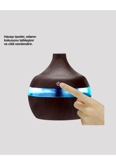 7 Renk Led Işıklı Ultrasonik Aroma Difüzör 300 Ml - Hs08371858-9602 Renkli 7 Renk Led Işıklı Ultrasonik Aroma Difüzör 300 Ml - Hs08371858-9602 Renkli