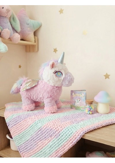 Peluş Ebruli Poni At-30 Cm