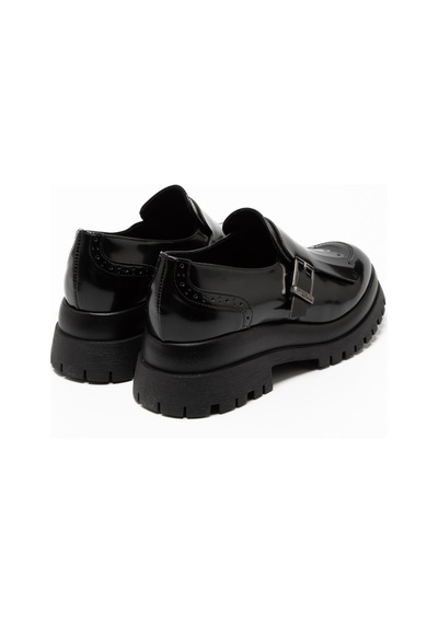 Pelle Nero Oxford Klasik Kadın 2p5778dm Donna Serena 5778dm Oxf Ro Ne/abr Pel Ne Siyah