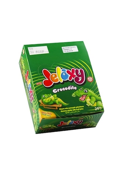 Jelaxy Timsah (Crocodile) 20 Gr. 24 Adet (1 Kutu)