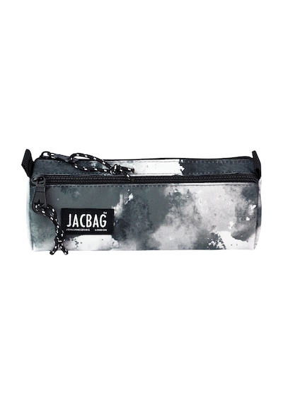 Jacbag Dual Prıme-çift Bölmeli Üçgen Tip Kalem Kutusu Dual Prime-gri Bulut renkli