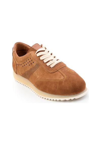 Bambi Tarçın Hakiki Deri Erkek Sneaker E01811042702