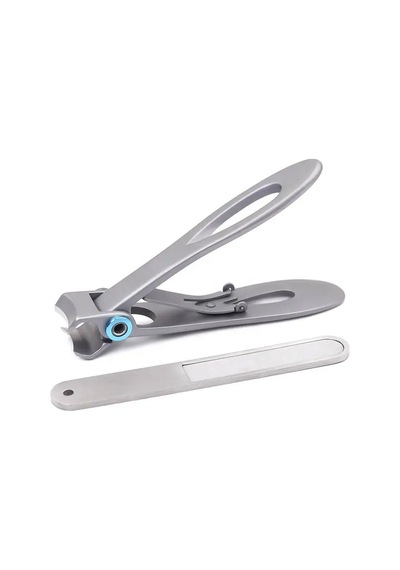 Cloody 2 in 1 Büyük Boy Ultra Geniş Ağızlı Paslanmaz Tırnak Makası Seti