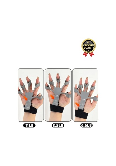 Pratik Silikon El Bilek Parmak Kol Kas Güçlendirici Geliştirici Fizik  Egzersiz Lastik Kayışı Çok Renkli