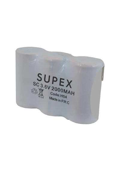 3.6V 2000Mah Süpürge Pili Sp2000Sc-3Y