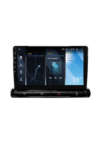 Citroen C3 Android Multimedya Sistemi 2017-2023 Crv-4769xa Low 9"