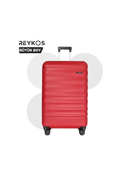 Reykos Rey-way Kırmızı Büyük Boy Valiz