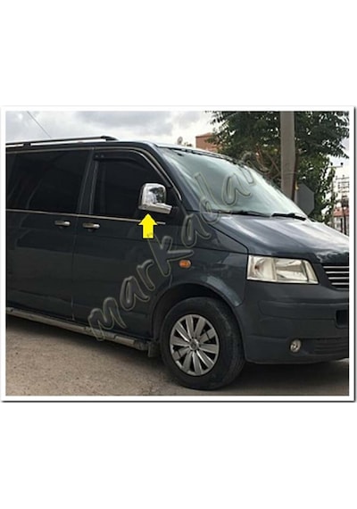 Woc Chrome Vw T5 Multivan Krom Ayna Kapağı 2003-2010 2 Parça Abs