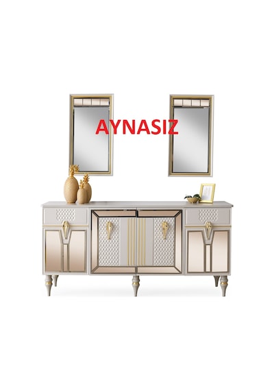 Marsilya Mdf Konsol Aynasız Aytaşı