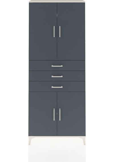 Arges Dolap 4 Raflı 3 Çekmeceli 4 Kapaklı 88x30x221 Aytaşı-an... Aytaşı