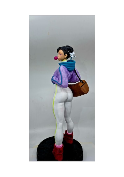 Street Fighter Chun Li Figür 31 Cm Game Sporcu Chun Li Figür