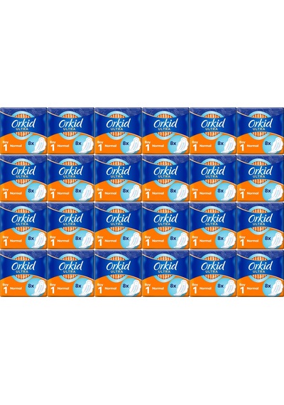 Orkid Hijyenik Ped Ultra Extra Normal 192 Adet Standart Pk