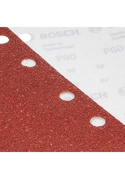 Accessories Dıy Zımpara Kağıdı Titreşimli Zımpara Için Farklı Malzemeler 10 Adet 115 X 230 Mm Granülasyon 240