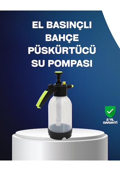 Ayarlanabilir Nozullu Basınçlı Köpük Pompası Araba Yıkama 2l Kapasiteli Standart