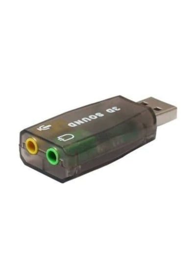 Usb Ses Kartı 5.1 3D Sound Usb Harici Ses Kartı Audio Çevirici (471642750)