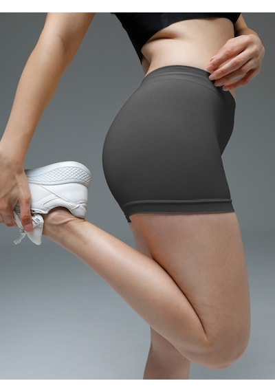 Moncorno Model Boxer Popo Şekillendirici İz Yapmayan Seamless Külot Koyu Gri Renk Koyu Gri