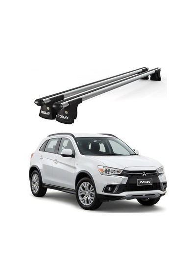 Trio-ıı Mitsubishi Asx 2012 Ve Sonrası Uyumlu Kilitli Ara Atkı 135cm Port Bagaj Tavan Barı