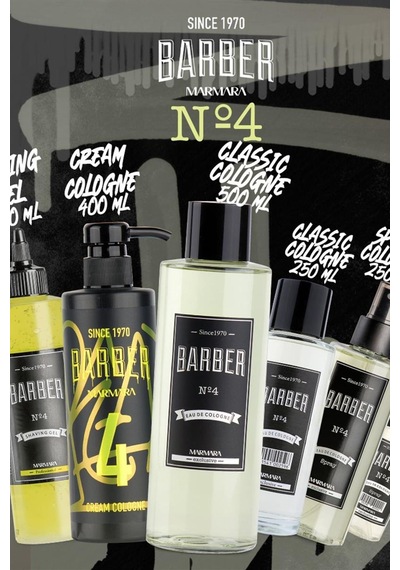 Barber Marmara Barber Marmara No.4 Edc Krem Kolonya 400 Ml