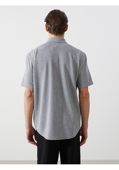 Lcw Vision Gri Slim Fit Erkek Gömlek