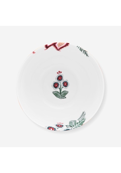Kırmızı Porselen Kase 18 Cm