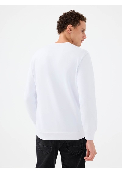 Loft Beyaz Erkek Sweatshirt Lf2041211 Beyaz