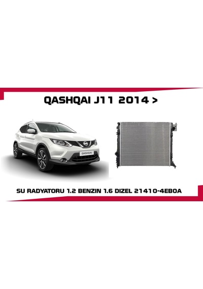 Qashqaı Su Radyatoru 1.2 Dıg-t 1.6 Dcı 21410-4eb0a