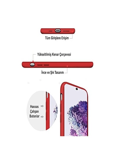 Galaxy A54 İle Uyumlu Kapak İçi Kadife Kamera Korumalı Lansman Silikon Kılıf - Yeşil 50 x 22