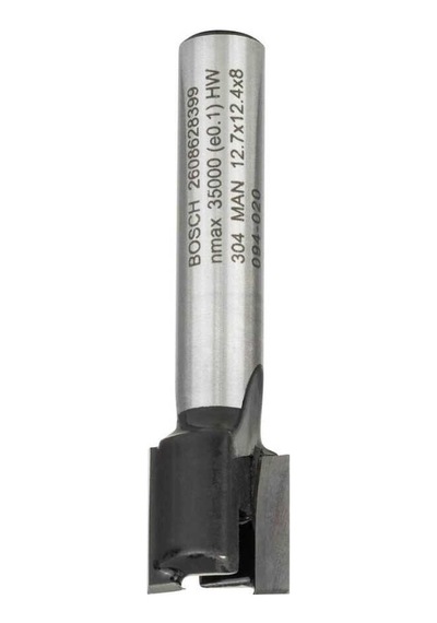 Bosch Standard Seri Ahşap İçin Çift Oluklu, Sert Metal Menteşeli Açma Frezesi 8*12,7*50,8 mm-2608628399