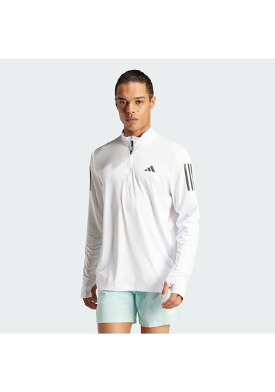 Adidas Whıte/whıte Erkek Koşu - Yürüyüş Eşofman Üstü Otr B Hz Iv5423 Beyaz