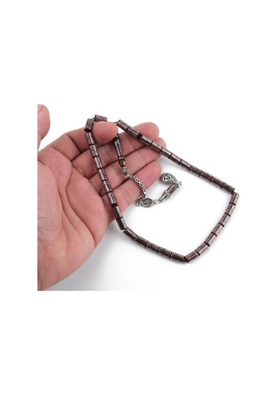 Kuka 925ayar Gümüş Çakım Ve Gümüş Püskül Kesme Kesim 6x10mm Tesbih