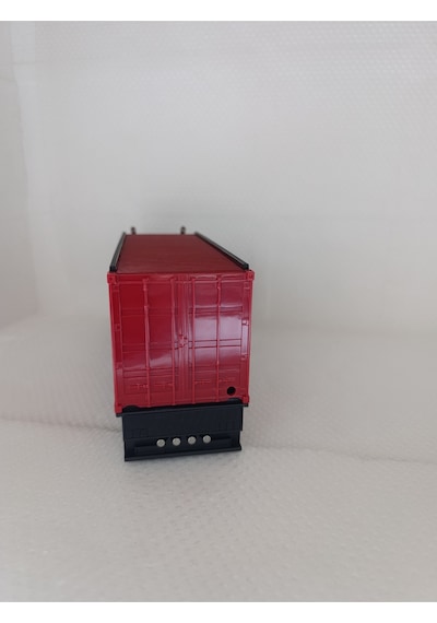 Kamyon Tır Hoparlör Bluetooth Hoparlör Fm Radyo Usb Tf Aux Destekli Speaker - Kırmızı- Tek Ebat