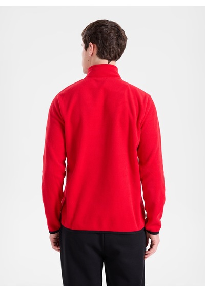 National Geographic Kırmızı Erkek Polar Sweatshırt N6wm-swt4050