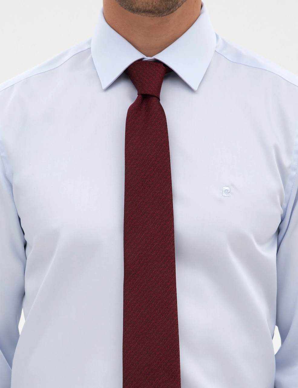 Pierre Cardin Erkek Açık Mavi Gömlek Basic 50315254-vr003 Açik Mavi