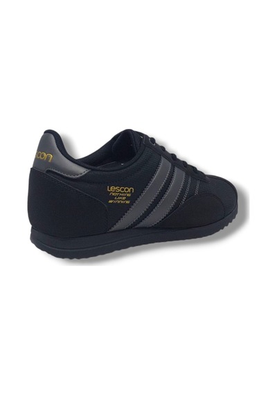 Lescon Nova Siyah Sneakers Spor Ayakkabı Siyah