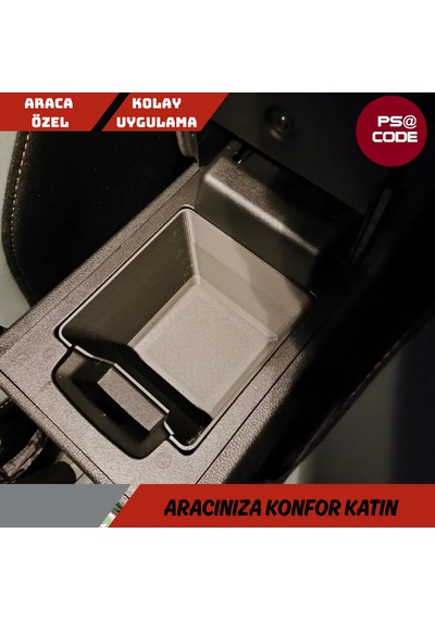 2024-2026 Model Renault Duster Uyumlu Orta Konsol Düzenleyici Manuel El Frenlı Araclara Uyumlu