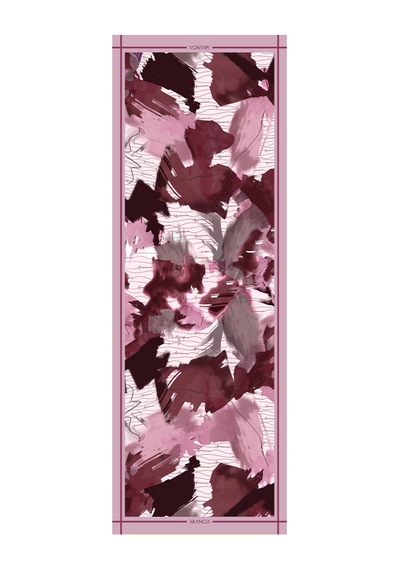 Arancia Mürdüm 70x200 Pure Touch Şal Mürdüm Mürdüm