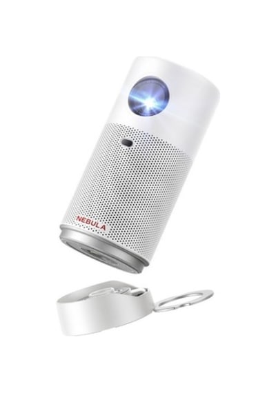 Anker Nebula Capsule Air Dünyanın En Küçük Google Tv Projeksiyon Cihazı - Beyaz -